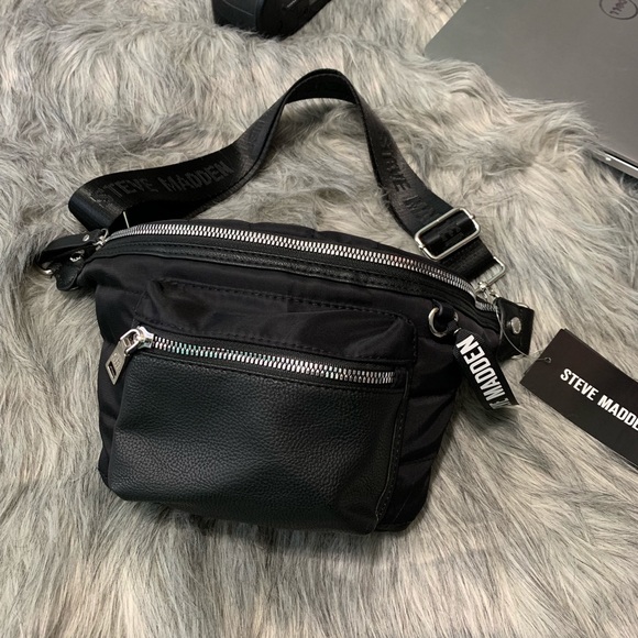 Steve madden fanny pack black Clearance